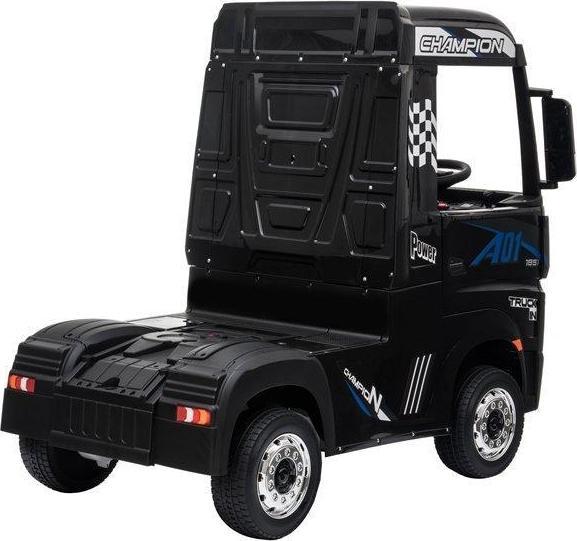 Productafbeelding Lean Toys Elektrische kinderauto vrachtwagen Mercedes Actros zwart (12 V)
