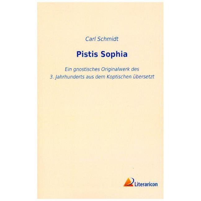 Pistis Sophia, Fachbücher