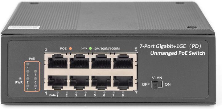 Image du produit Digitus Switch Industriel 7xgigabit Poe (7 ports)