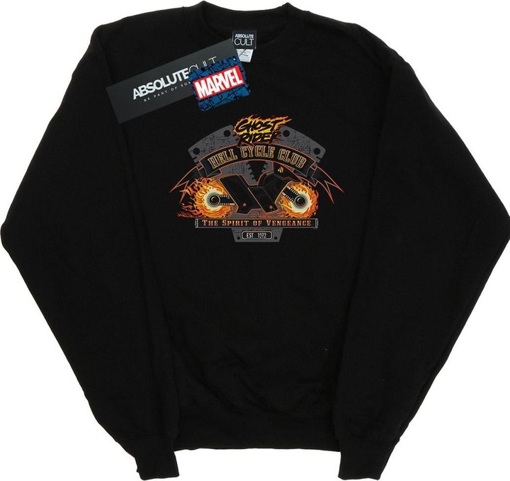 Immagine prodotto Ghost Rider Hell Cycle Club Felpa Uomo (3XL)