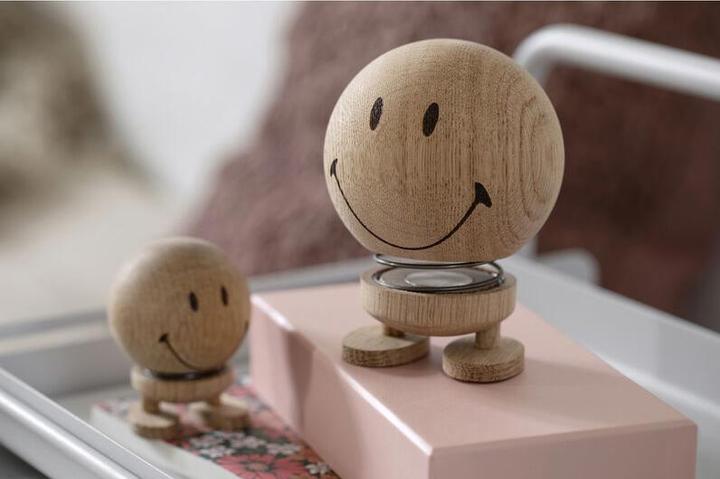 Produktbild Hoptimist Aufsteller Bumble Smiley S, Braun (7.5 x 7.5 x 9 cm)