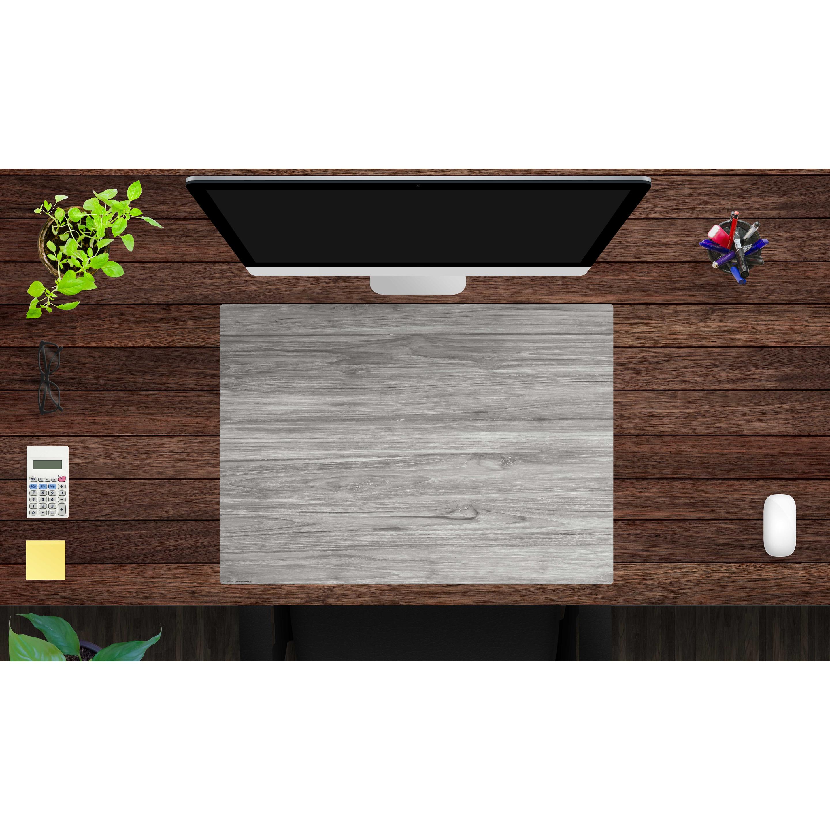 Thumbnail - CoverYourDesk, Unterlage, Schreibtischunterlage Graue Holzmaserung