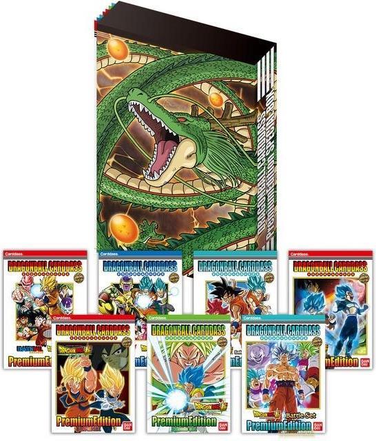 Actual product image Dragon Ball - JCC - Premium Edition Dx Set (English, Booster Pack)