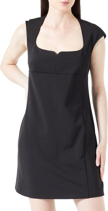 Pinko Mooie stippenstof casual jurk mit kurzen Ärmeln (42)