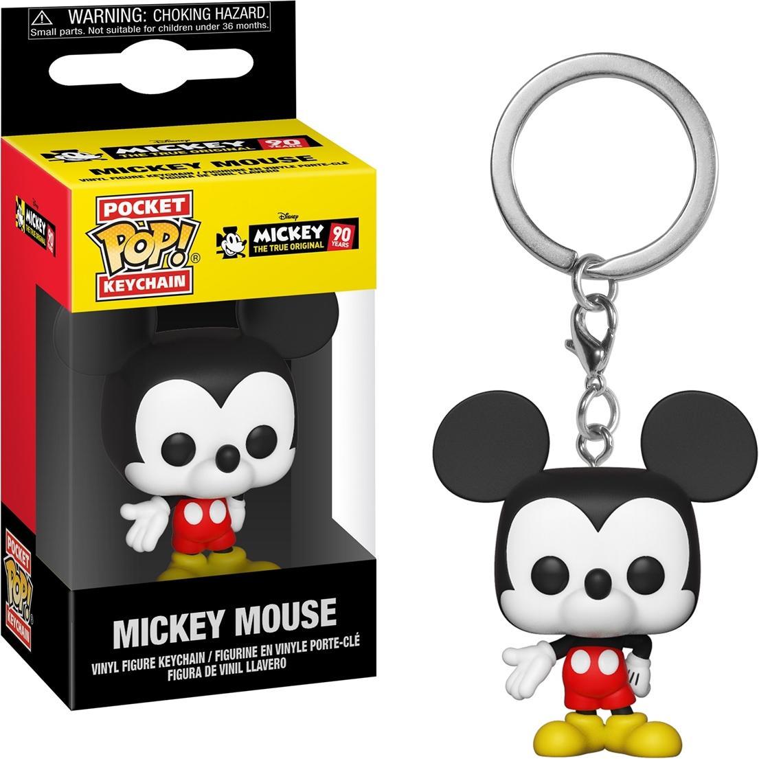 Funko, Schlüsselanhänger, POP Keychain Mickey New, Mehrfarbig