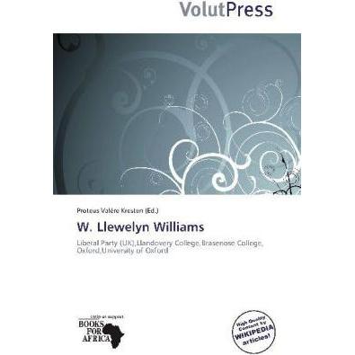 W. Llewelyn Williams, Fachbücher von Proteus Valère Kresten