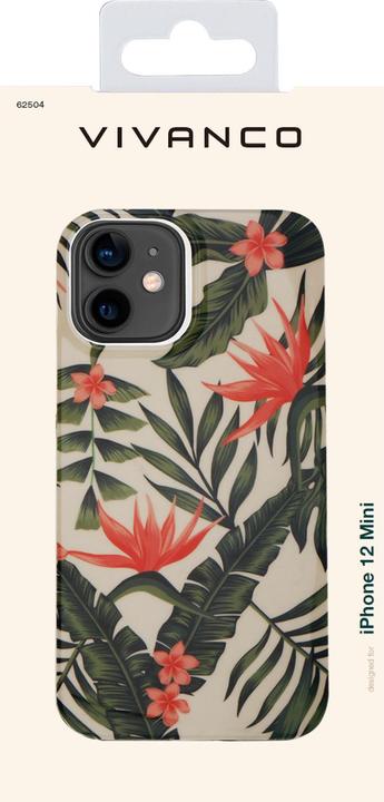 Produktbild Vivanco Special Edition Cover floral iPhone 12 mini (Apple iPhone 12 mini)