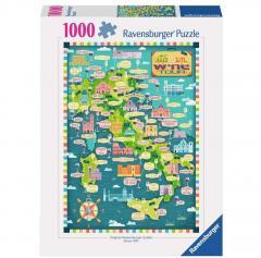 Immagine prodotto Ravensburger Tour dei vini d'Italia (1000 pezzi)