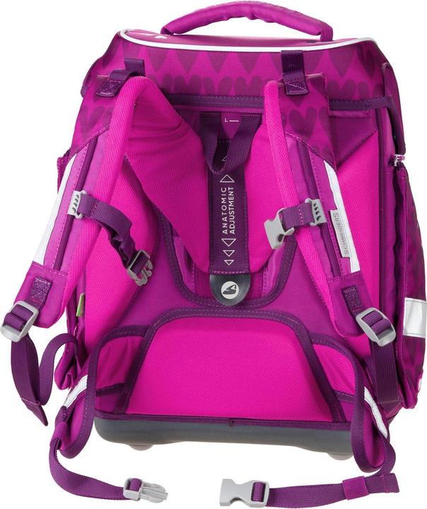 Image du produit Schneiders Set d'école Dark Red Hearts Ergolite, 21 l (22 l)