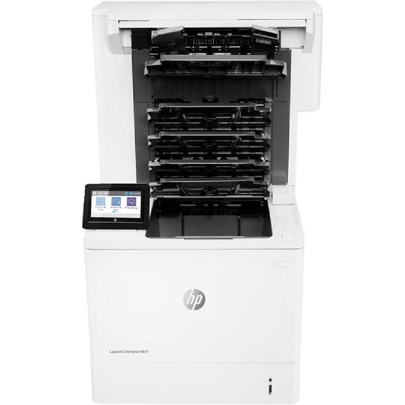 HP LaserJet Enterprise M611dn (Laser, Schwarz-Weiss), Drucker, Schwarz, Weiss