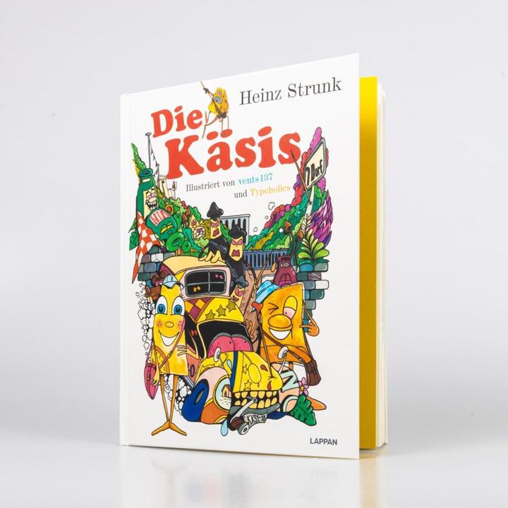 Produktbild Die Käsis (Deutsch, Heinz Strunk, Typeholics, 2023)