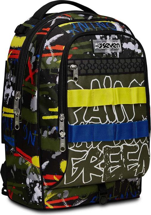 Image du produit Seven Cric à roulettes 3 roues WD Fluo (34 l)