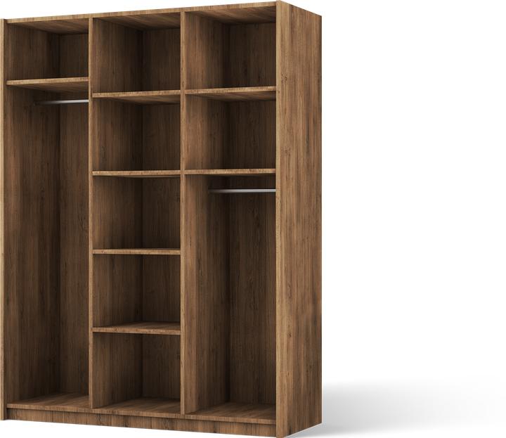Produktbild ADRK Furniture Alera III Drehtürenschrank (148 x 58 x 204 cm)