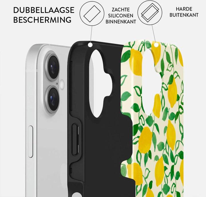 Immagine prodotto Burga Tough Case Apple iPhone 16 - Capri (Apple iPhone 16)