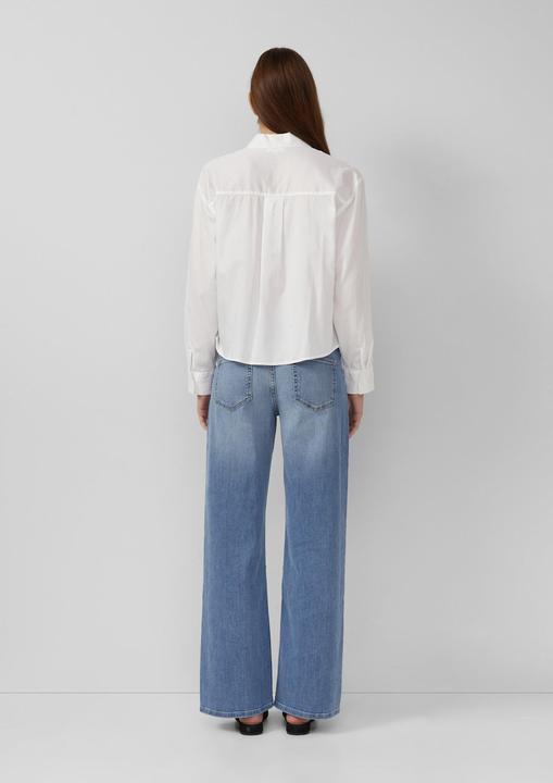 Immagine prodotto s.Oliver Bluse Verkürzte Bluse mit verdeckter Knopfleiste (46)