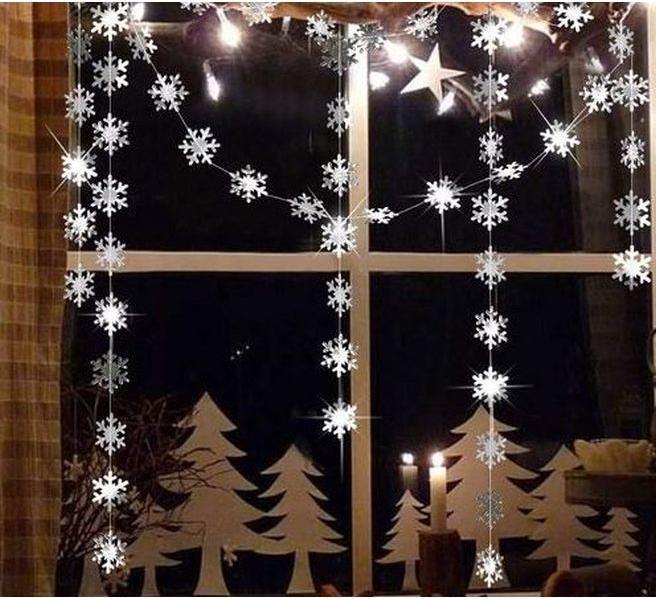 Image du produit MU Style Guirlande de flocons de neige Coco Series