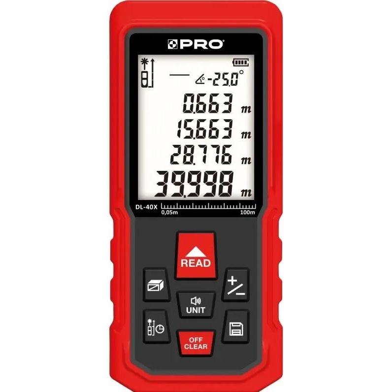 Volt Polska, Laserentfernungsmesser, Laser-Entfernungsmesser DL-40X