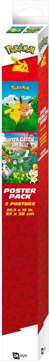 Immagine prodotto GB Eye Pokemon Set 2 Chibi Posters Environments (52x38)