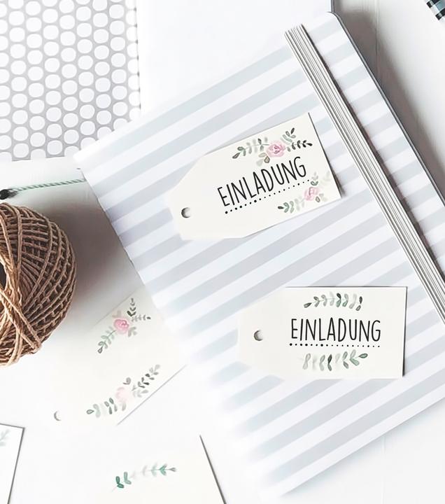 Produktbild Stewo Tampon à motif - Einladung