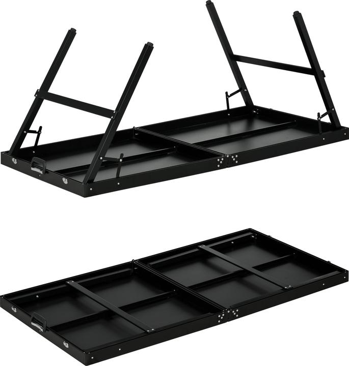 Image du produit SportNow Mini Tischtennisplatte Aluminium, MDF Schwarz