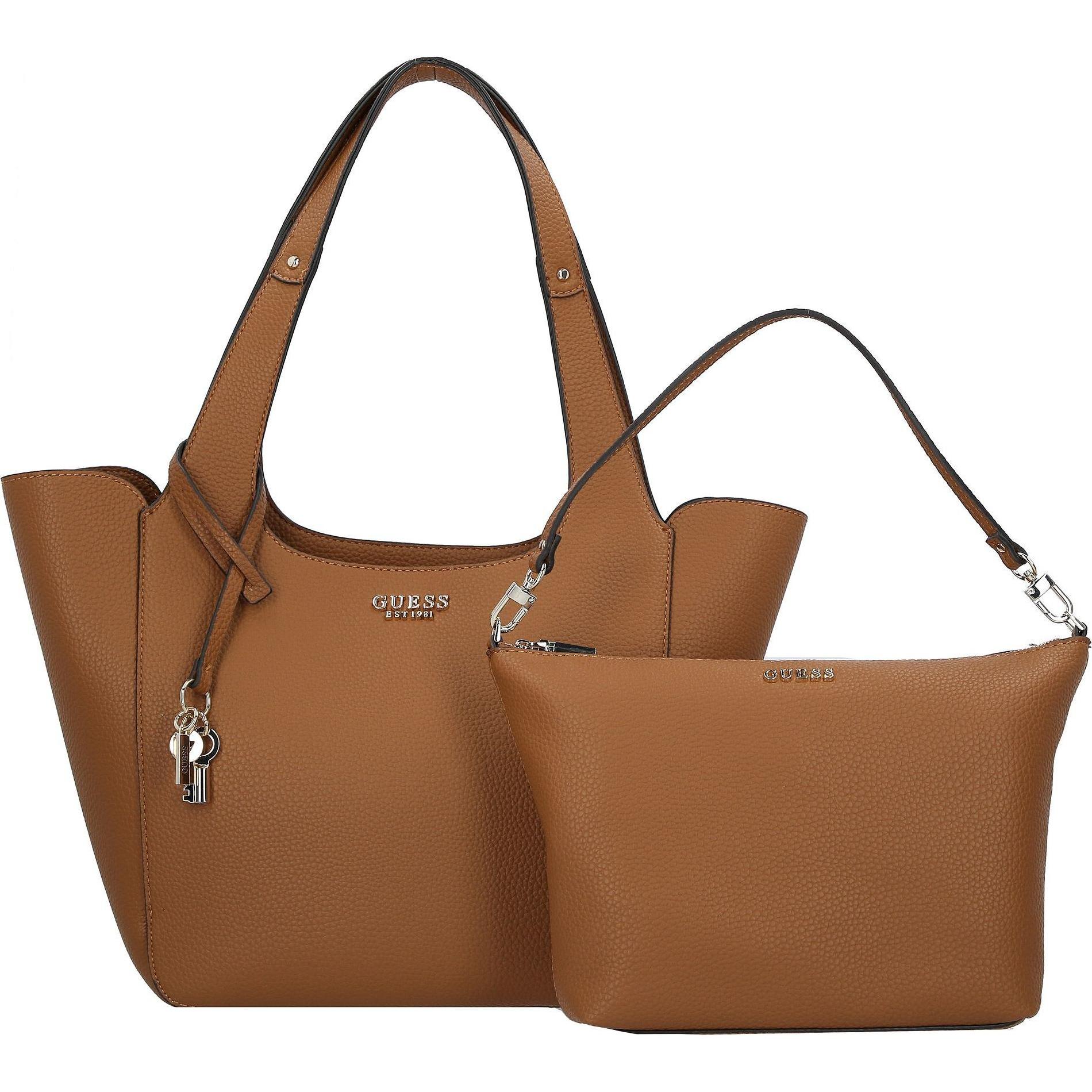 Guess, Donne, Borsa, Calista Shopper Tasche 45 Cm, Marrone, (14 L)