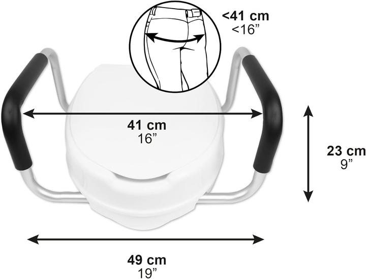 Produktbild Pepe Mobility Toilettensitzerhöhung