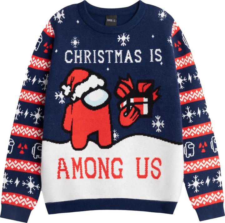 Image du produit Among us - Pull Noël - Garçon (116)