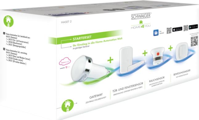 Image du produit Schwaiger HASET2 Détecteur de fumée sans fil