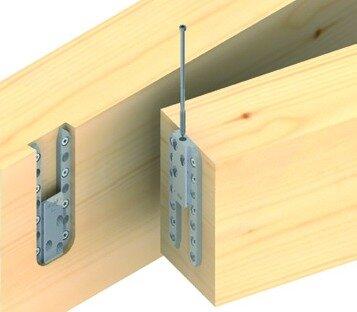 Actual product image Sihga Knotenverbinder HobaFix HF 240 (Beam connector, 12 pcs.)
