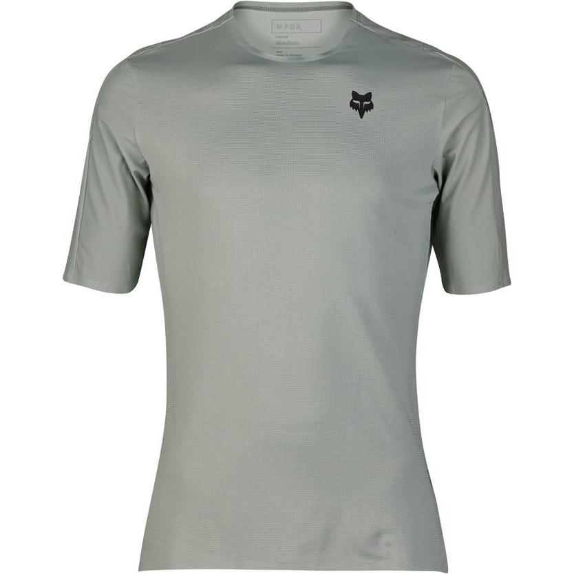 Fox, Herren, Velotrikot, Jersey 24 Flexair Ascent Ss Gry Vin (S), Grau, S