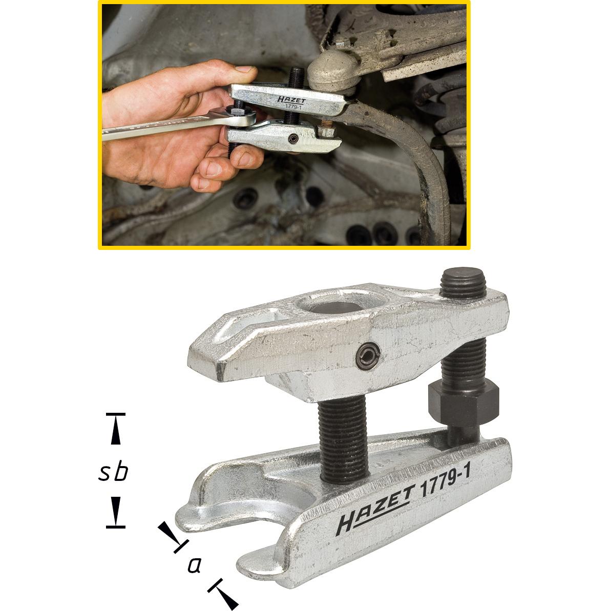 Thumbnail - HAZET, Fahrzeug Werkzeug, Universal Kugelgelenk-Abzieher 1779-1