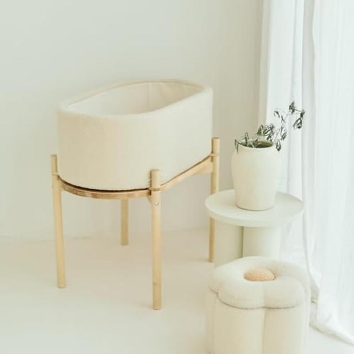 Actual product image Childhome Bassinet 2in1 Cradle - convertible into a children's table