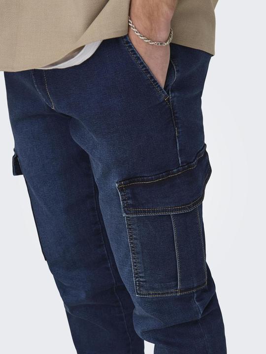 Produktbild Only & Sons ONSWEFT REG. CASE DB JOG 7403 PIM DNM BF Slim Fit Jeans (W34/L30)