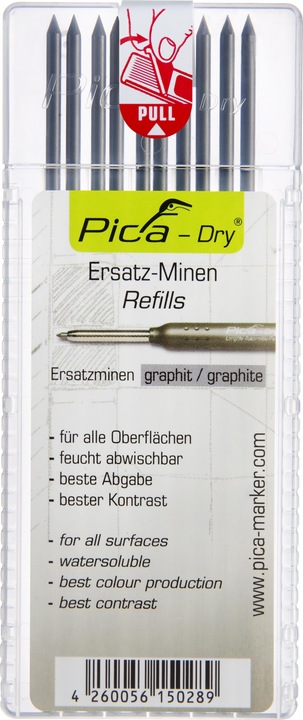 Image du produit Pica Mines de rech. menuisier (Mine de gel, Gris, 2.80 mm)