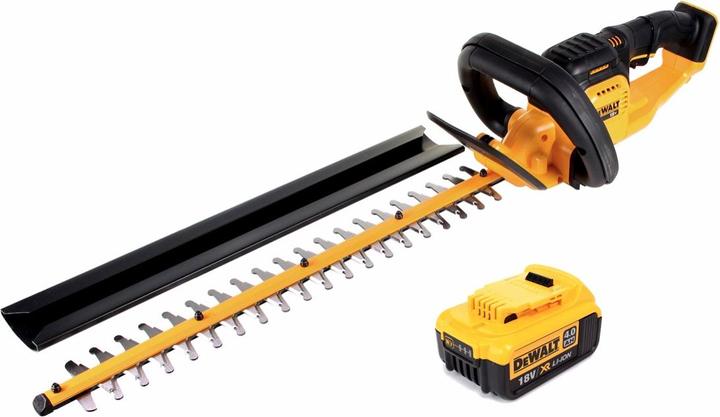 DeWalt DCM 563 PB Akku Heckenschere 18V 55,8cm + 1x 4,0Ah Akku - ohne Ladegerät (Akkubetrieb)