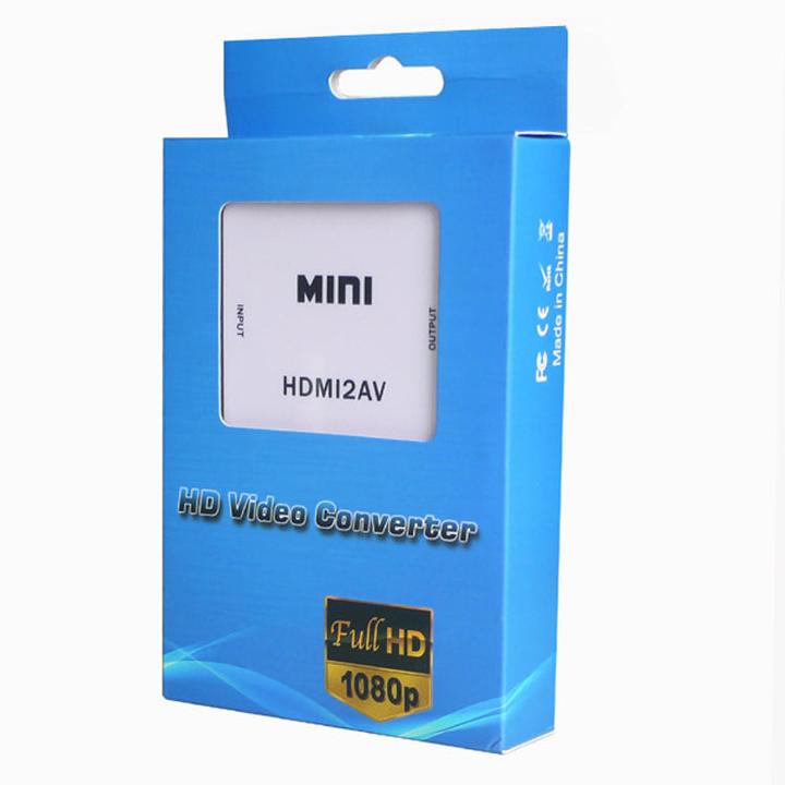 Immagine prodotto JTI Adattatore video da HDMI ad AV - Bianco