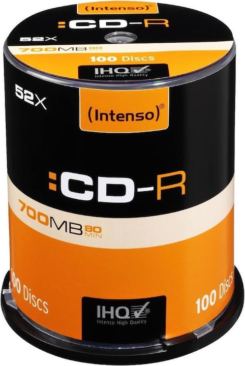 Immagine prodotto Intenso CD-R Cake Box 80MIN/700MB (100 x)