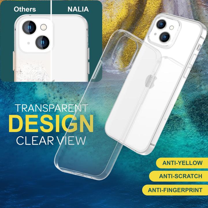Produktbild Nalia Transparente Silikon Hülle (Apple iPhone 15)
