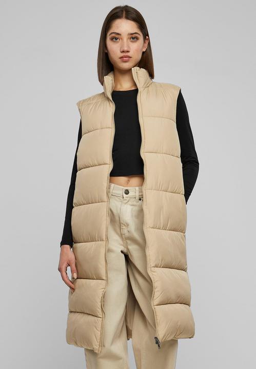 Actual product image Urban Classics Ladies Long Puffer Vest (4XL)