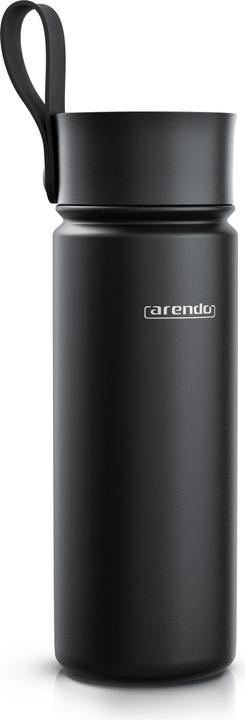 Produktbild Arendo Thermosflasche Isolierflasche auslaufsicher 0,5L Edelstahl Trinkflasche 500ml BPA-frei für Unterwegs (0.55 l)