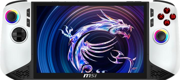 Actual product image MSI Claw 8 AI+ A2VM-091 Polar Tempest Edition - 8" FHD+ IPS 120Hz Display, Intel® Core™ Ultra 7 258V