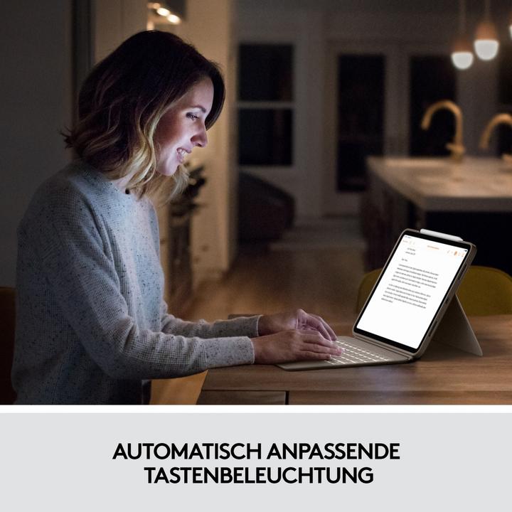 Immagine prodotto Logitech Combo Touch (CH, Apple iPad Pro 12.9 2018, Apple iPad Pro 12.9 2020, Apple iPad Pro 12.9 2021, Apple iPad Pro 12.9 2022)