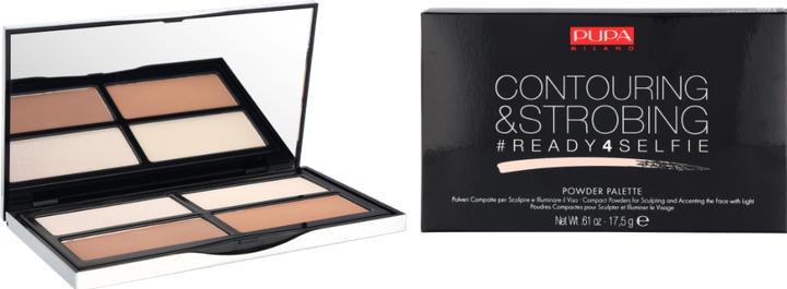 Produktbild Pupa Milano Contouring & Strobing Palette Ready 4 Selfie Light Skin (#001 Light)