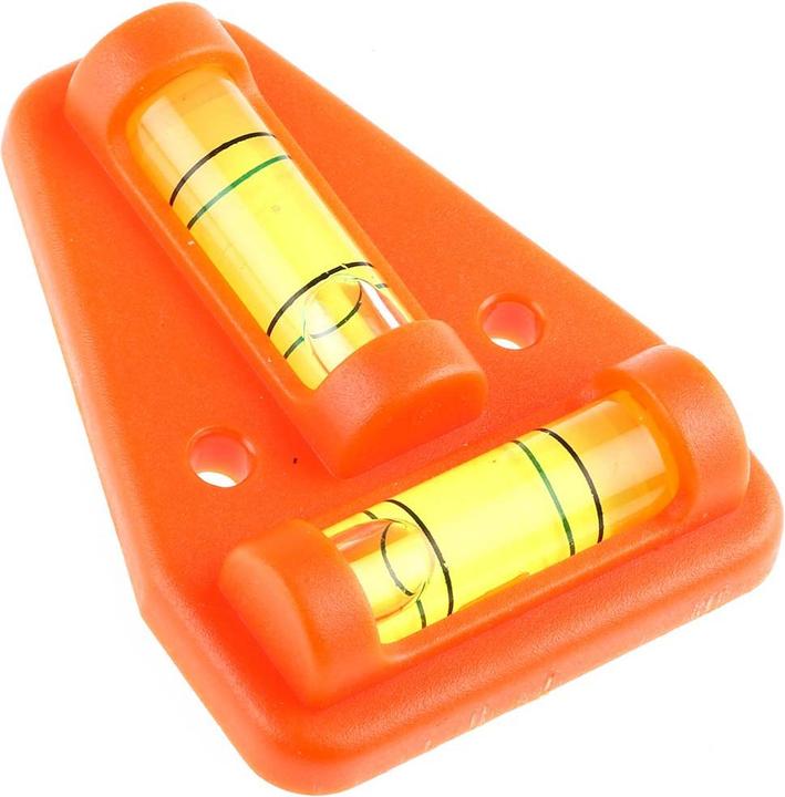 Actual product image RS PRO Spirit level, Cross test type, 60mm, 2 bubble/s (6 cm)