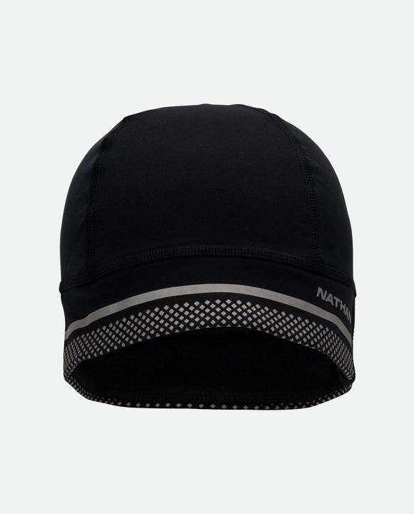 Actual product image Nathan Reflective unisex running cap "HyperNight"