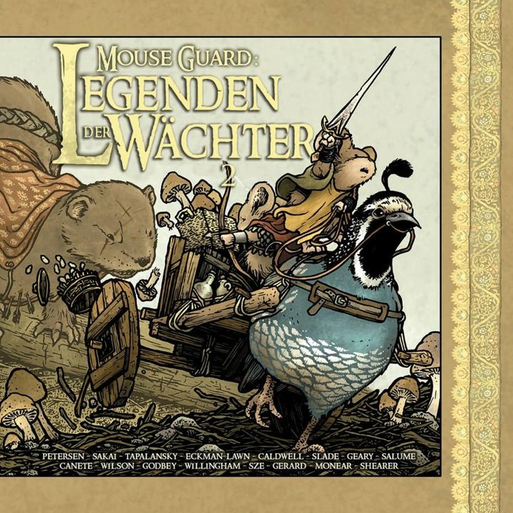 Produktbild Mouse Guard - Legenden der Wächter 2 (Deutsch, David Petersen, Jacqueline Stumpf, Matthias Wieland, 2015)