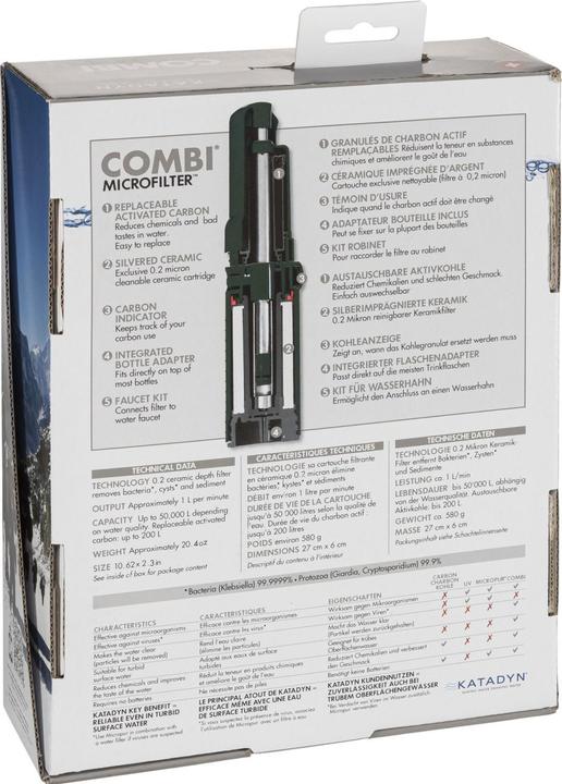 Actual product image Katadyn Combi (1 x)