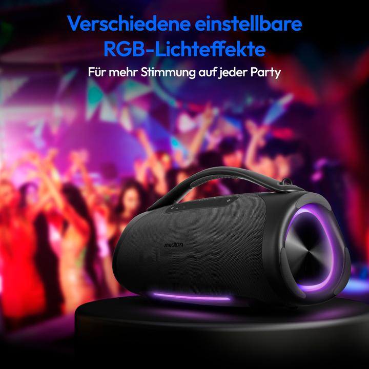 Actual product image Medion LIFE® P61768 Portable Bluetooth® speaker (30 h)