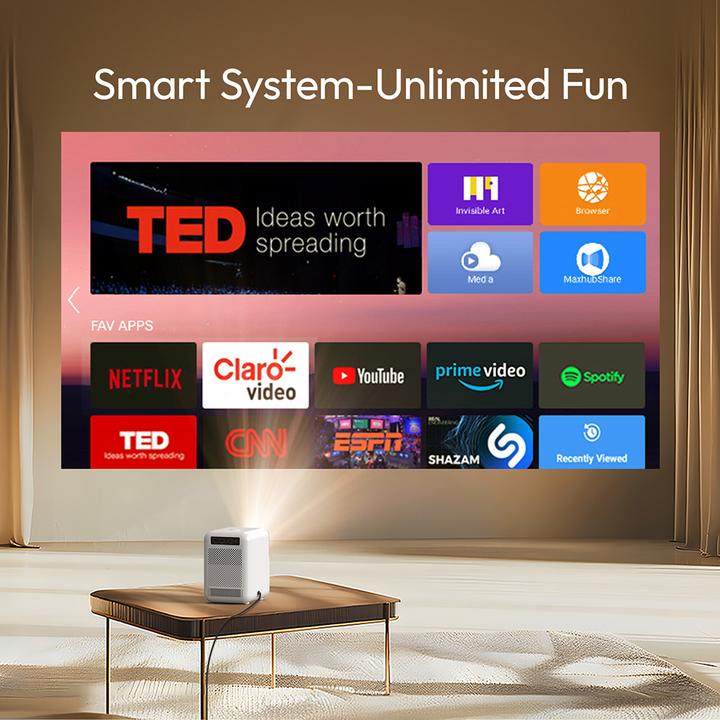 Produktbild Byintek New U4 Projector (Full HD, 260 lm)