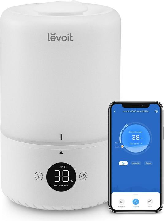 Levoit Ultraschall-Luftbefeuchter Dual 200S Smart Top-Fill 27 m² (27 m²)
